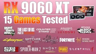RX 9060 XT 16GB : Worth Buying in Early 2026? 15 Games Tested