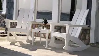 POLYWOOD Modern Adirondack Rocker