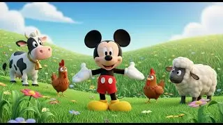Mickey Mouse at the Green Farm | A Happy Farming Story 🐔
