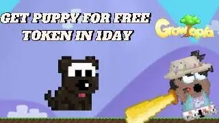 GETTING PUPPY LEASH IN 1 DAY FOR FREE TOKEN - GROWLANDS