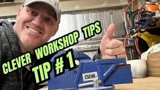 How to make a Bench Vice (removable)/  DIY Removable Bench Vice