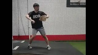 20250711 73mph Slide (&frac34; Mound) (Lumbar(hip) move PUSH-OFF, Landing check forward)