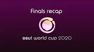 osu! World Cup 2020 - Finals recap
