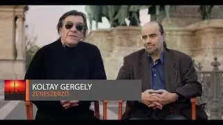 Koltay Gergely &eacute;s Szűts Istv&aacute;n az Itt &eacute;lned, halnod kell zeneszerzői
