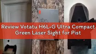 Review Votatu H6L-G Ultra Compact Green Laser Sight for Pistol Handgun, Rechargeable Sub-Compact Gre