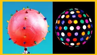 How to make dj disco light at home | 220 volt Disco light