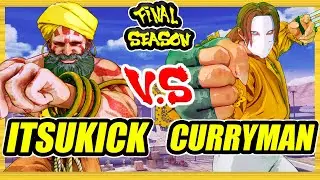 SFV CE 🔥 Itsukick (Dhalsim) vs Curryman (Vega) 🔥 Ranked Set 🔥 Street Fighter 5