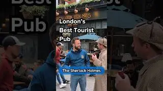 Sherlock Holmes Pub with 221B Baker Street Replica of Sherlock's Study and Living Room  #pubcrawls