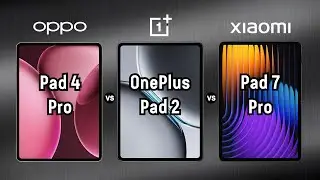Oppo Pad 4 Pro vs OnePlus Pad 2 vs Xiaomi Pad 7 Pro &ndash; Best Flagship Tablet 2025?