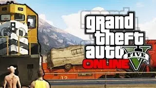 GTA 5: COME NON FERMARE IL TRENO - Funny Moments
