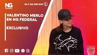 💥 Valentino Merlo llegó a Chaco y anticipó su show en NG Federal