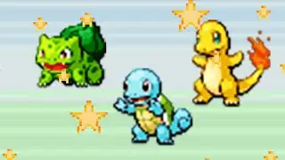 LIVE!! EVERY Shiny Kanto Starter in Pok&eacute;mon Fire red / Leafgreen Version!