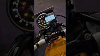 Triumph Speed / Scram 400 Instrument Cluster / Speedometer / Riding Modes. #triumphmotorcycles