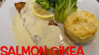 Delicious Foods@IKEA Kuwait🇰🇼 #restaurant #ikea #ikeakitchen #salmon #lunch #tempura #shrimp #yum