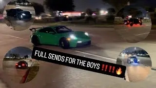 MODIFIED CARS SEND IT LEAVING BOMBSHELL&rsquo;S CAR MEET!!