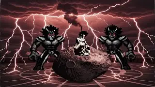 [KOF Mugen] New Stone Orochi Vs 8 Super Kyo Kusanagi Team