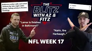 The Ravens have a BIG Lamar problem!! | The Eagles survive Josh Allen heroics.. | The Blitz: Week 17
