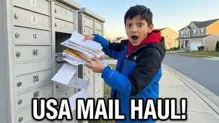 How to collect mail from mailbox in Usa#mails #letter #trending #shorts #post #usa #india