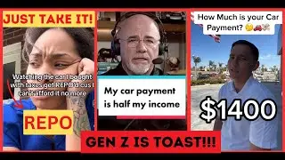 THE INSANE CAR PAYMENT EPIDEMIC: GEN Z CAR AFFORDABILITY CRISIS|UNBELIEVABLE PAYMENTS| REPOS WAY UP!
