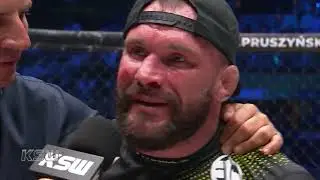To jest m&oacute;j rok! - Michał Michalski po KSW 86 | Wywiad w klatce