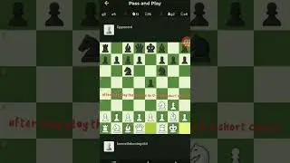 how to do the kings indian defense #short #chess