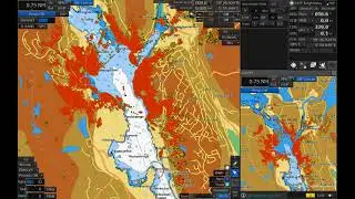 JRC JMR-5400 Radar live in Egersund Harbour