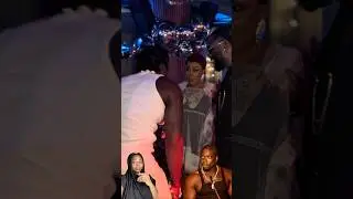 Very Dark Man Shows Respect as He Meets Burna Boy&rsquo;s Parents #shorts #burnaboy #verydarkman #foryou