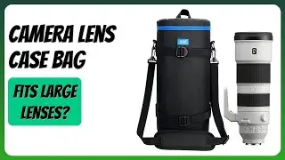 REVIEW (2025): Camera Lens Case Bag. Features.