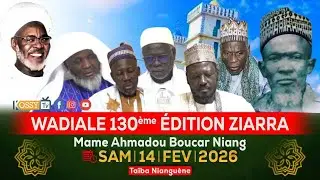 AVANT-PREMI&Egrave;RE ZIARA MAME AHMADOU BOUCAR NIANG (LE GRAND) SAMEDI 14 F&Eacute;VRIER 2026 &Agrave; TA&Iuml;BA NIANGU&Eacute;NE