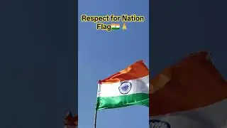 Respect🫡for Nation Flag🇮🇳🙏 #india #nation #newdelhi #youtube #shortvideo #video #salute #highway