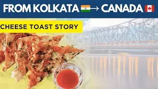 From Kolkata 🇮🇳 to Canada 🇨🇦: My Masala Cheese Toast Journey