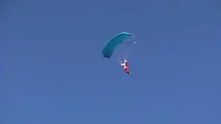 Santa Sky Dives at Hurds Family Farm