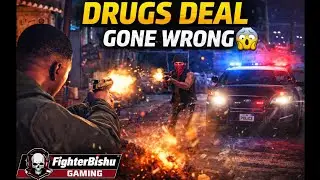 GTA 5 Robbery Mission Gone Wrong 😱 | Drugs Deal Shootout & Police Chase | Hindi Gameplay