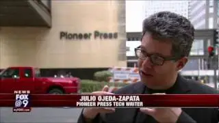 I talk Netflix and Qwikster on Fox 9