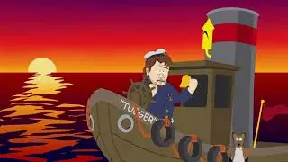 South Park Russell Crowe Fighting Round the World Ending