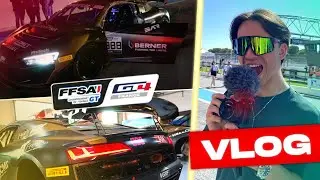 DES AUDI R8 GT4 SURVOLT&Eacute;ES ! | VLOG #FFSAGT #CSARACING #audi #gt4 #paulricard