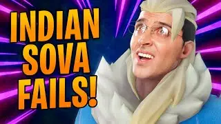 Indian Sova Fails in Valorant 🏹 | Valorant Funny Moments India