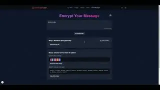 🔐 Turn Text Into Colorful Patterns | Secure Messaging Like Never Before!