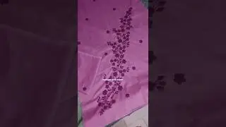 Latest Applic Work Suit Design/Applique Design/Applique Dress/Applic Work Design