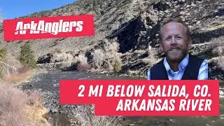 ArkAnglers Arkansas River Fishing Report below Salida, CO - Brachycentrus Caddis Hatch is Coming!