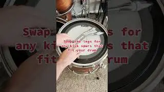 Make Your Floor Tom a Kick Drum in Seconds