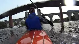 Smooth wake behind a Cobalt boat - September 27, 2025