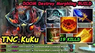 TNC KuKu - [DOOM]  Superstar Destroy Morphling Build INSANE DAMAGE 7.21d Dota 2 Pro Gameplay