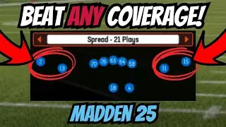THE DEFENSE CAN'T COVER THIS! Gun Spread Mini Scheme | Madden 25 Tips & Tricks