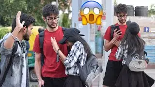 Accidentally Hugged By Scarying Boy&rsquo;s  😜| Op Reactions🔥| Ritika Prank