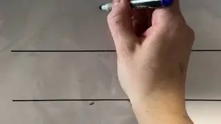 Lowercase t - right handed method (Letter Formation)