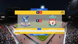 PES 21 | Crystal Palace 0 - 4 Liverpool | Emirates FA Cup - Quarter Final - 20/21