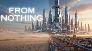 From Empty Desert to Futuristic Mega City | The Future Built Before Your Eyes