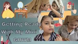 Makeup challenge With My Mini Me 👩‍👧 | Mom–Daughter Vlog