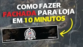Como fazer fachada de loja No Corel Draw ? fachada de loja bonita e barata (Passo a Passo)